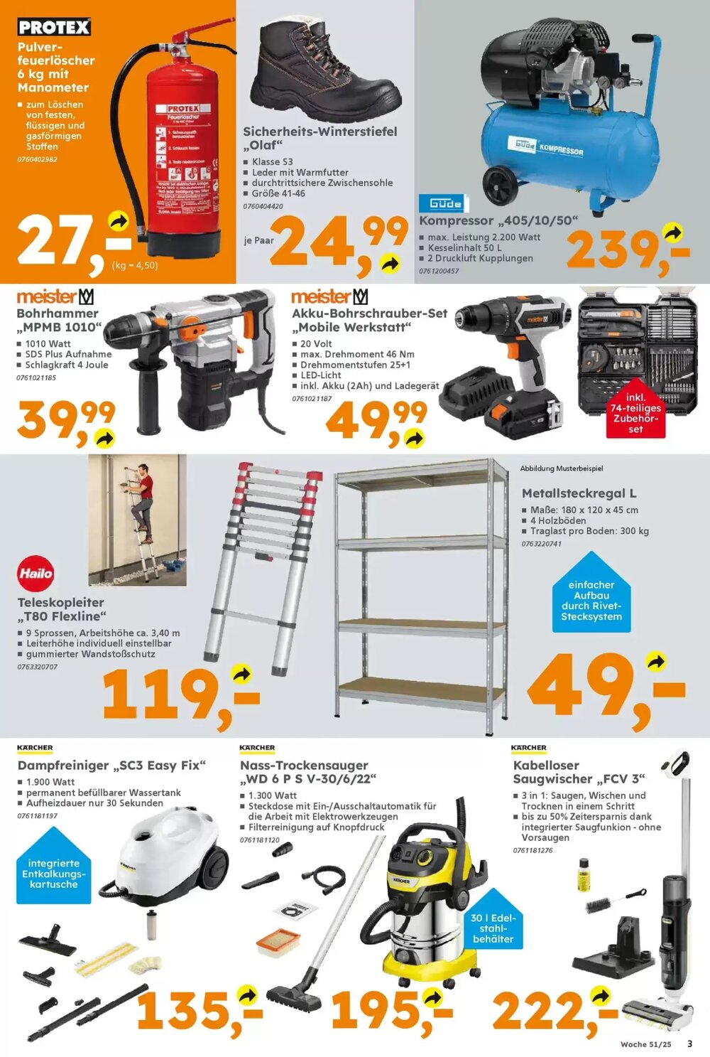 Globus Baumarkt Prospekt (ab 14.12.2025) zum Blättern - Seite 3