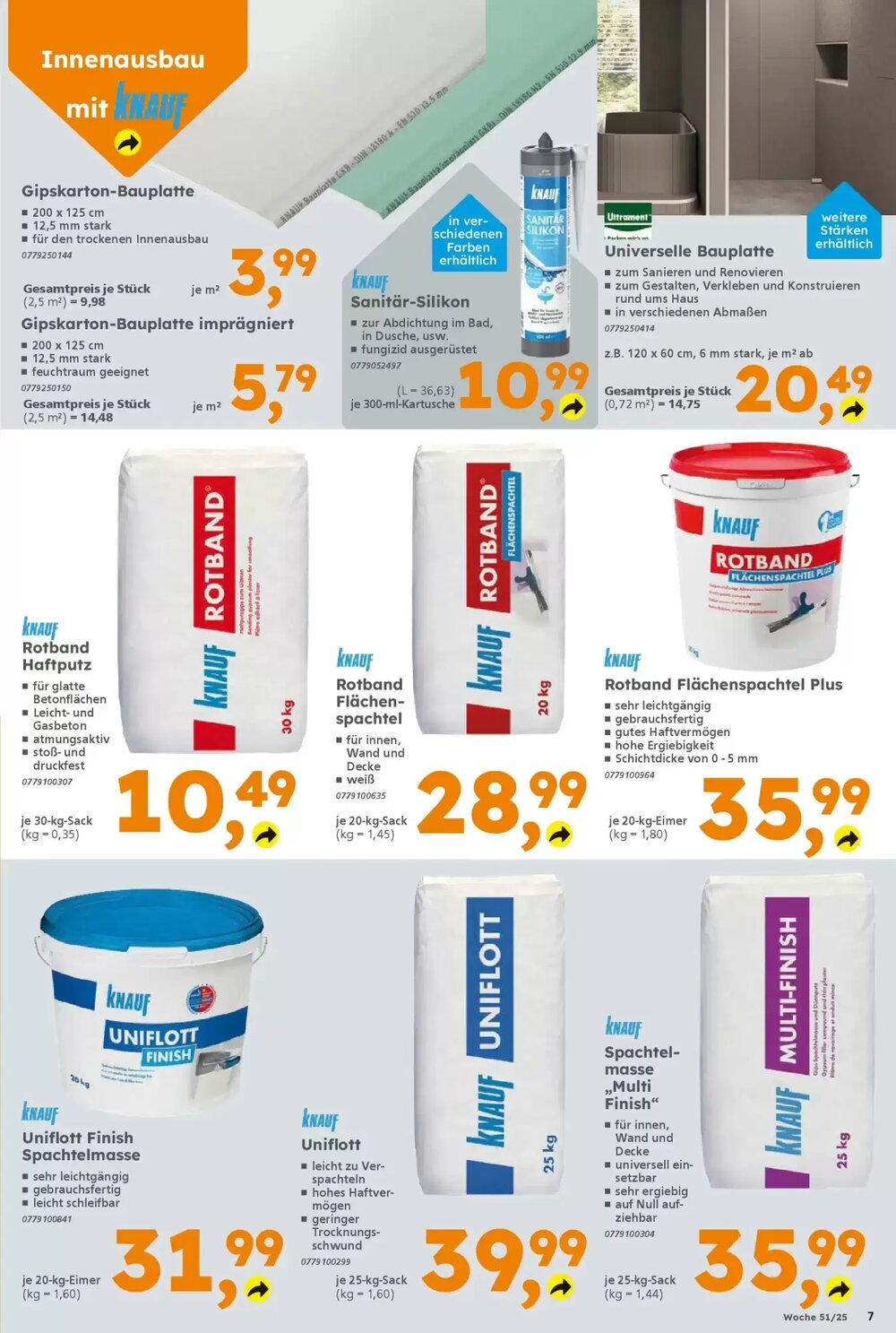 Globus Baumarkt Prospekt (ab 14.12.2025) zum Blättern - Seite 7