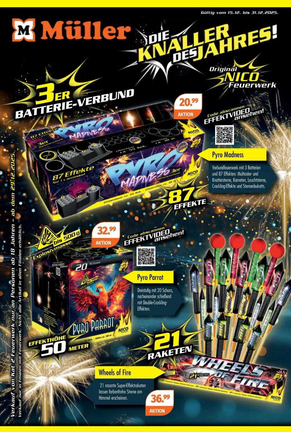 Müller Prospekt (ab 14.12.2025) zum Blättern - Seite 1