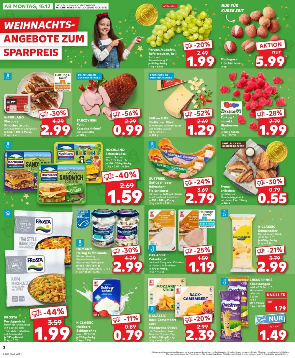 Kaufland Prospekt (ab 14.12.2025) zum Blättern - Seite 2