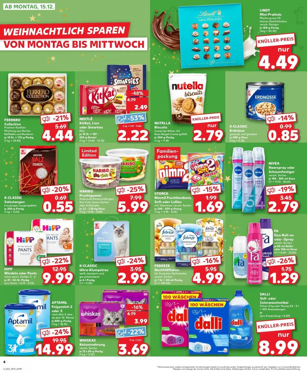 Kaufland Prospekt (ab 14.12.2025) zum Blättern - Seite 4
