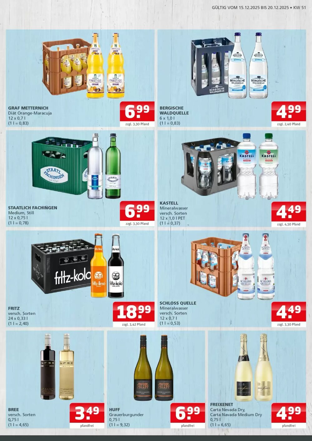 Ellerkamp Getränke Prospekt (ab 14.12.2025) zum Blättern - Seite 3