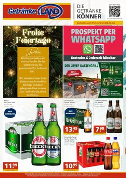 Getränkeland Prospekt (ab 14.12.2025) zum Blättern