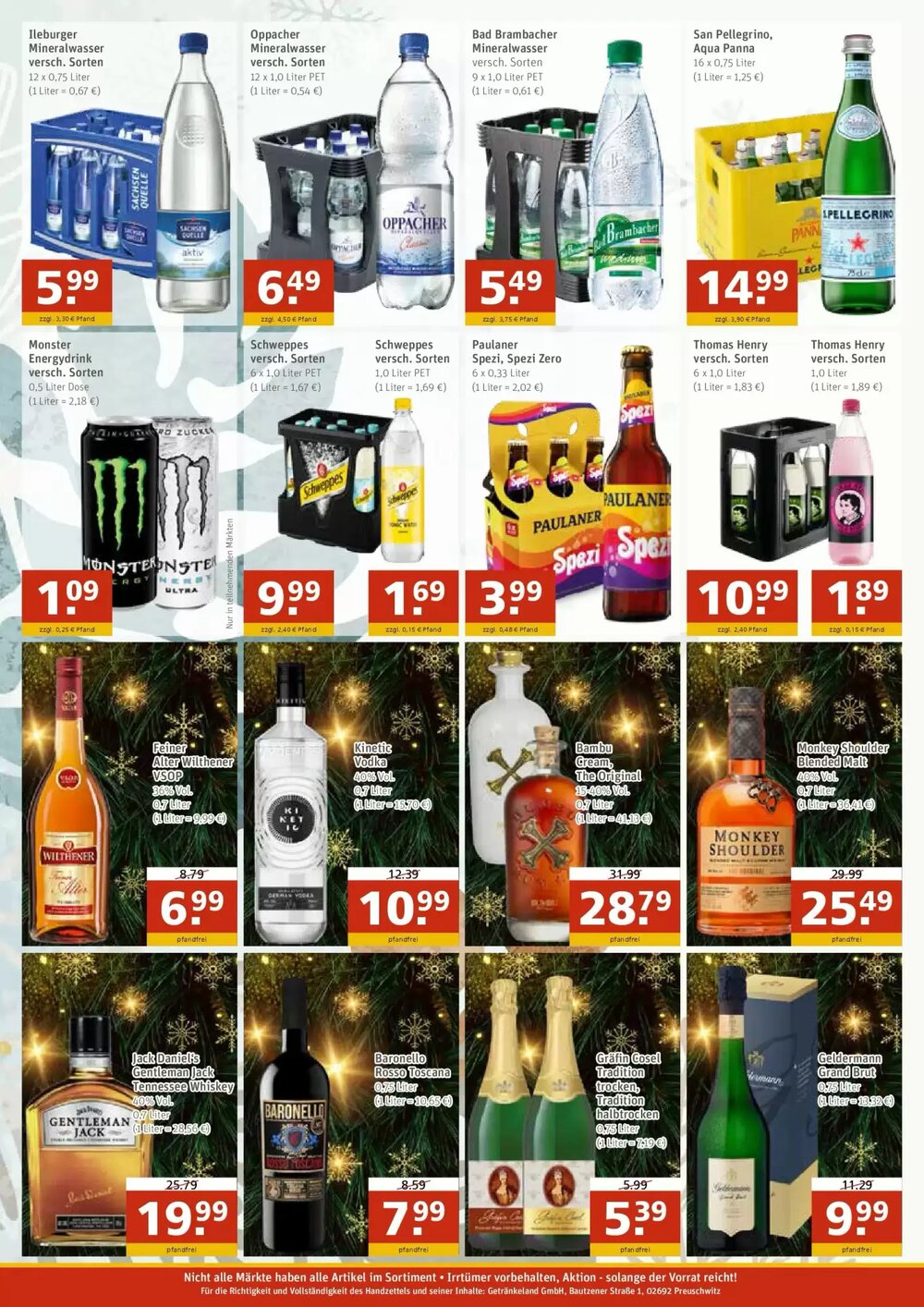 Getränkeland Prospekt (ab 14.12.2025) zum Blättern - Seite 4