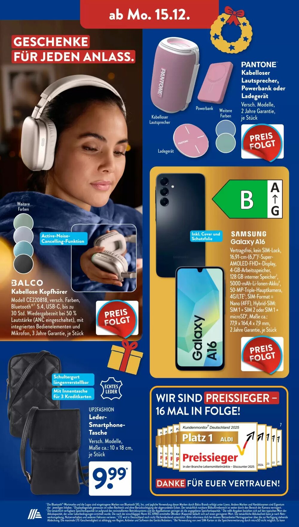 Aldi Süd Prospekt (ab 15.12.2025) zum Blättern - Seite 2