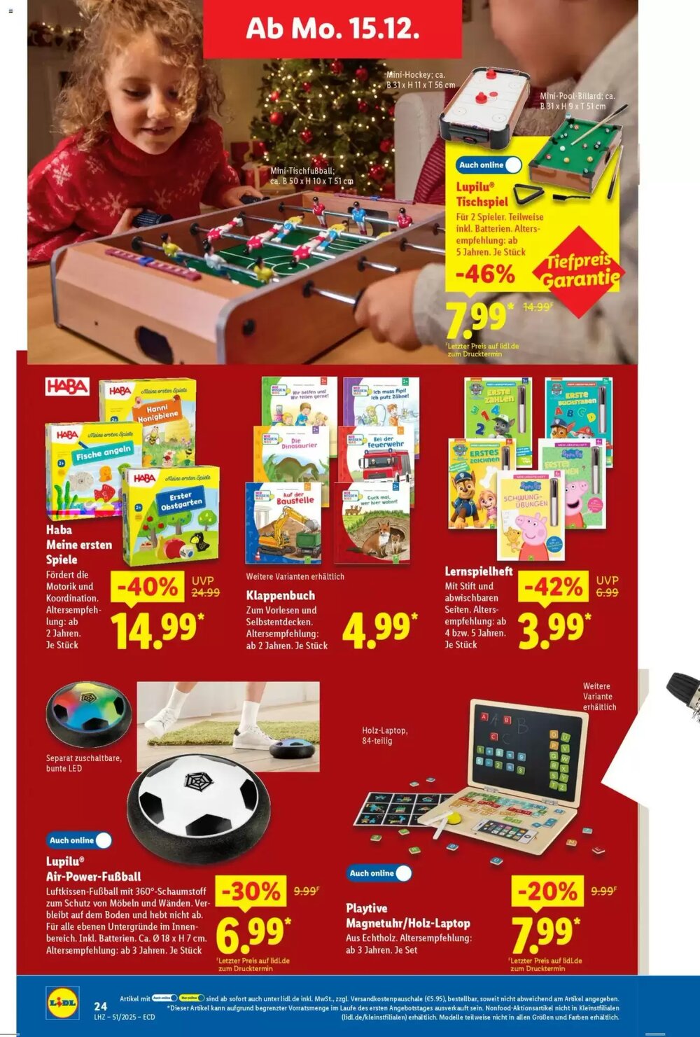 Lidl Prospekt (ab 15.12.2025) zum Blättern - Seite 12