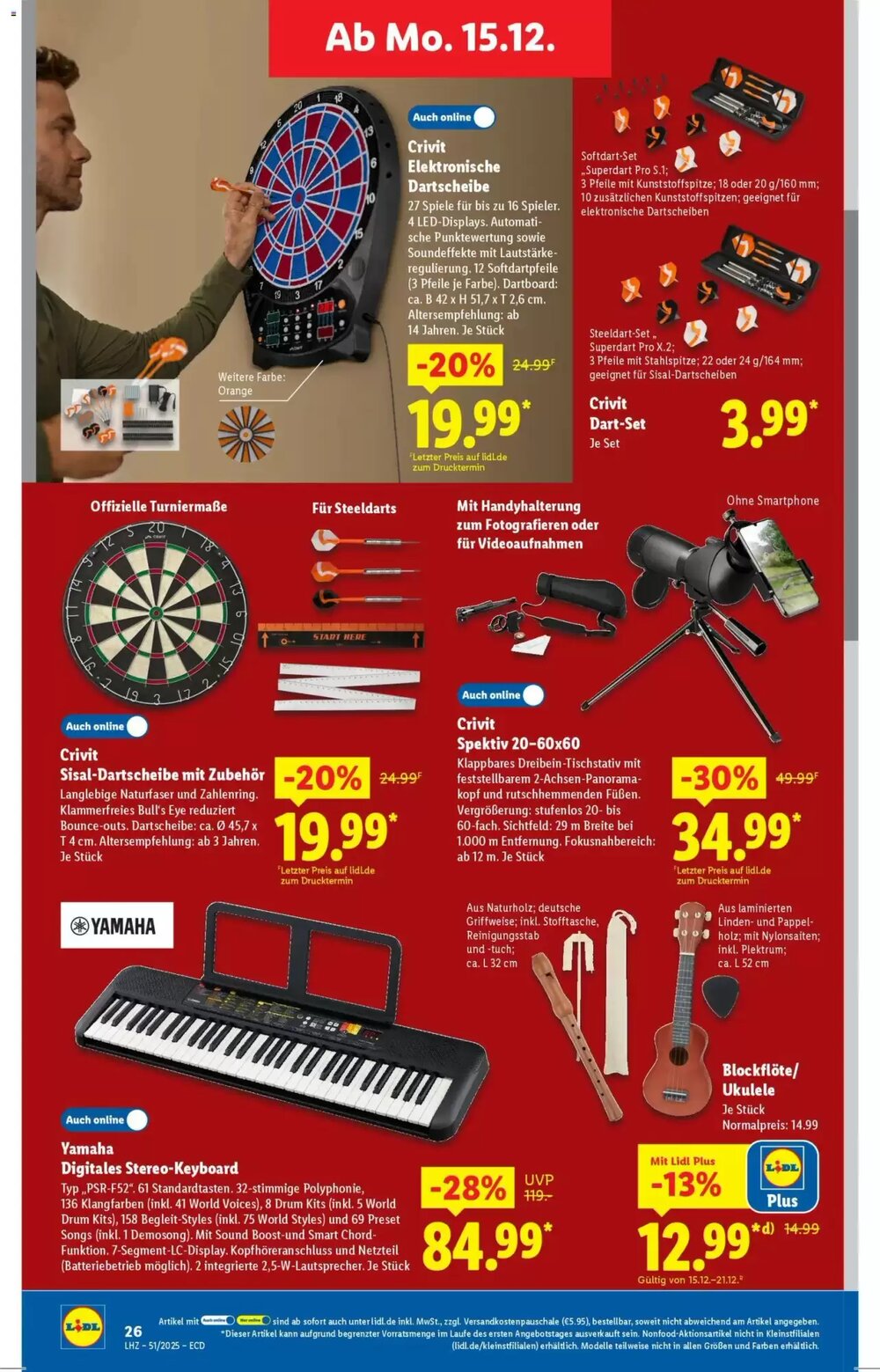 Lidl Prospekt (ab 15.12.2025) zum Blättern - Seite 14