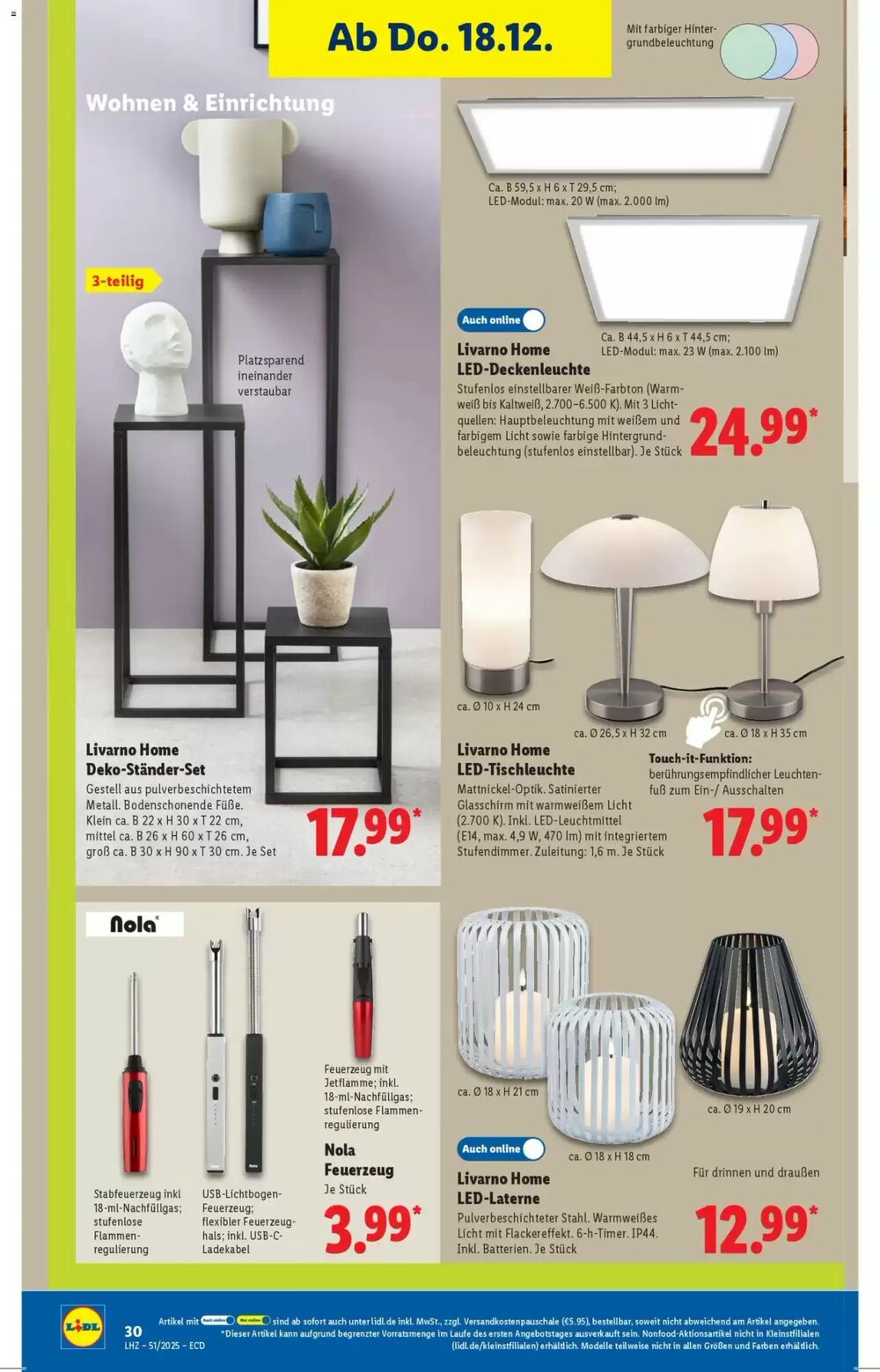 Lidl Prospekt (ab 15.12.2025) zum Blättern - Seite 18