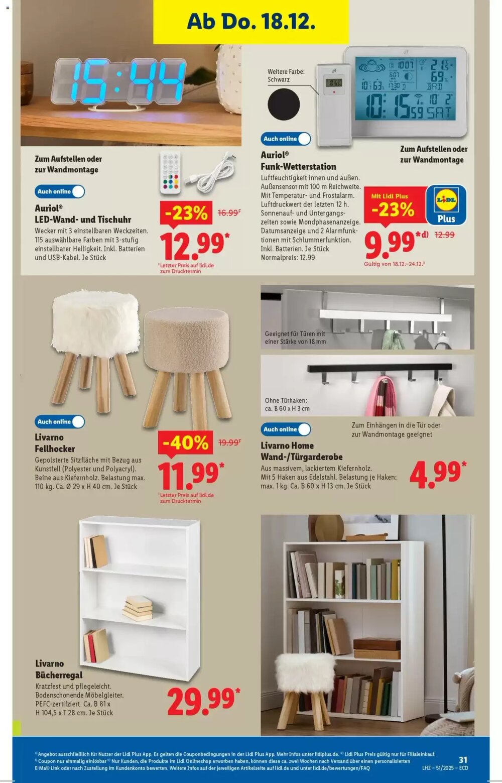 Lidl Prospekt (ab 15.12.2025) zum Blättern - Seite 19