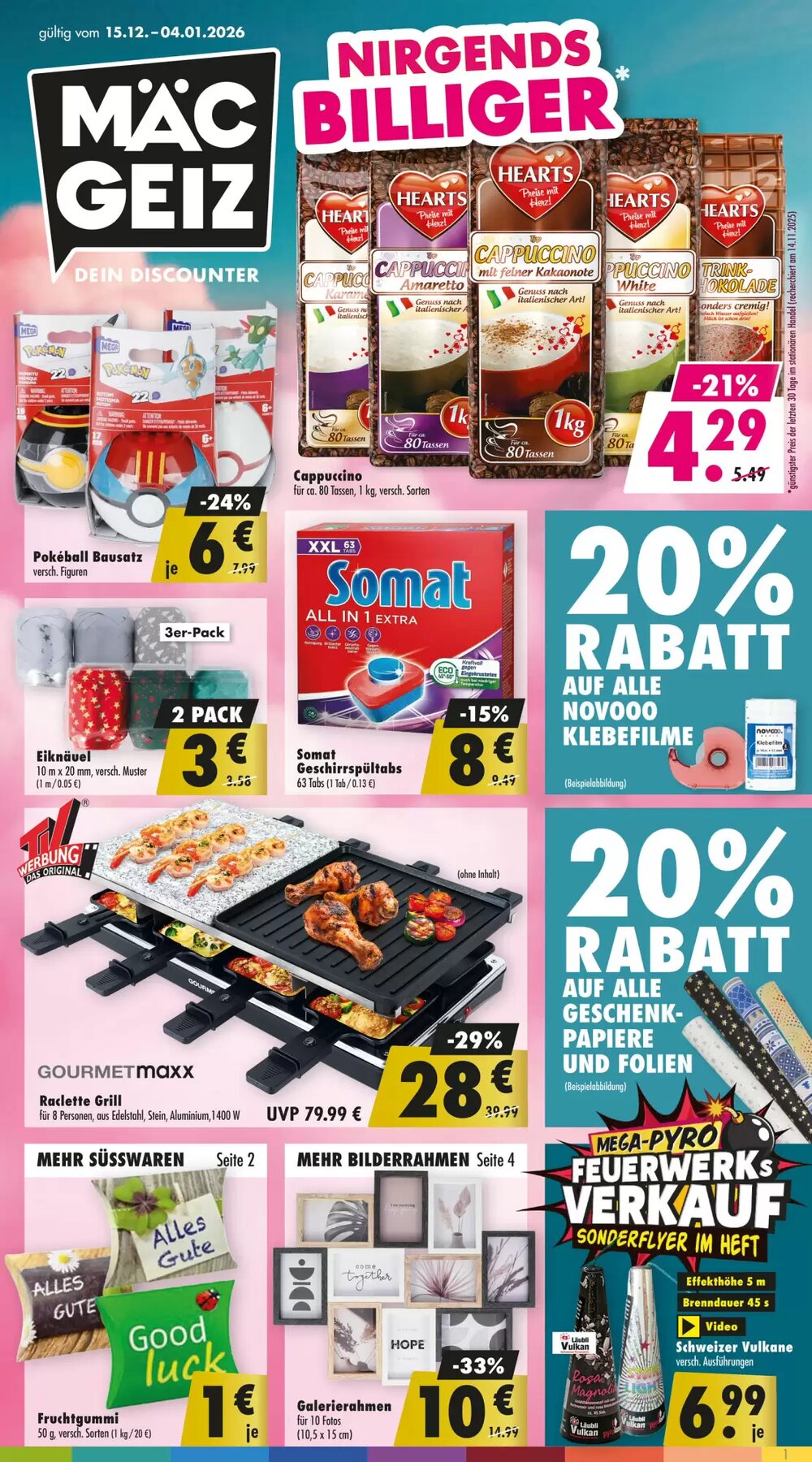 Mäc Geiz Prospekt (ab 15.12.2025) zum Blättern - Seite 1