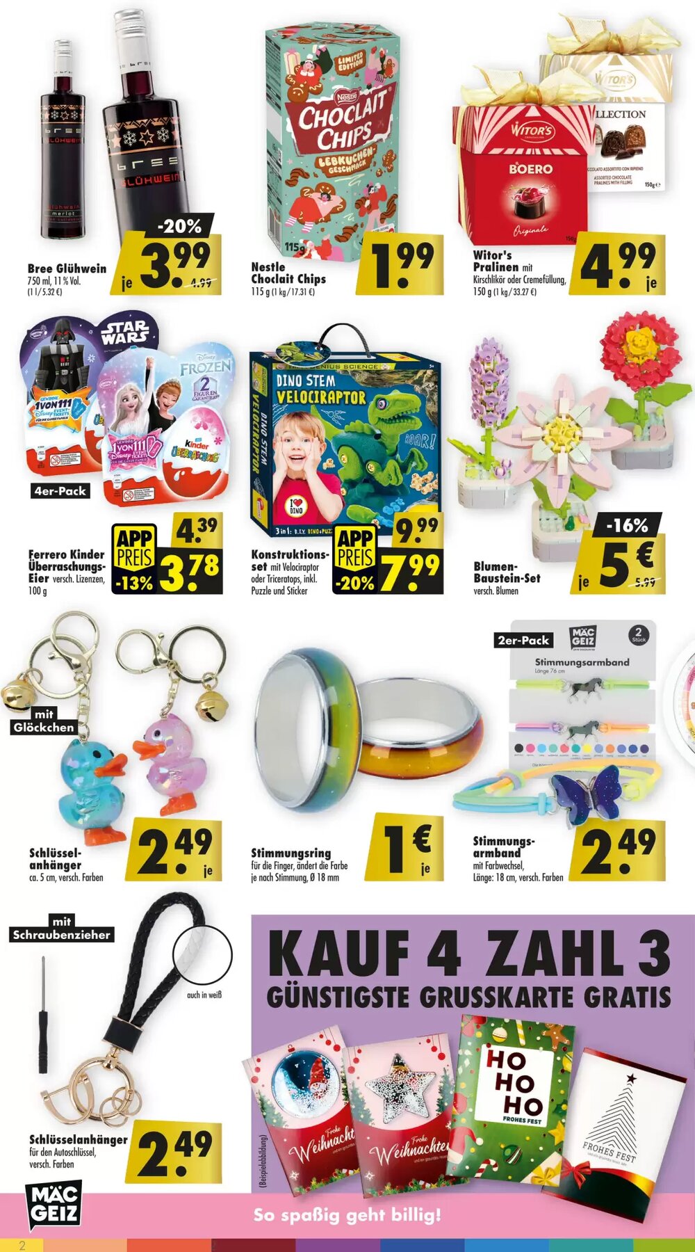 Mäc Geiz Prospekt (ab 15.12.2025) zum Blättern - Seite 2