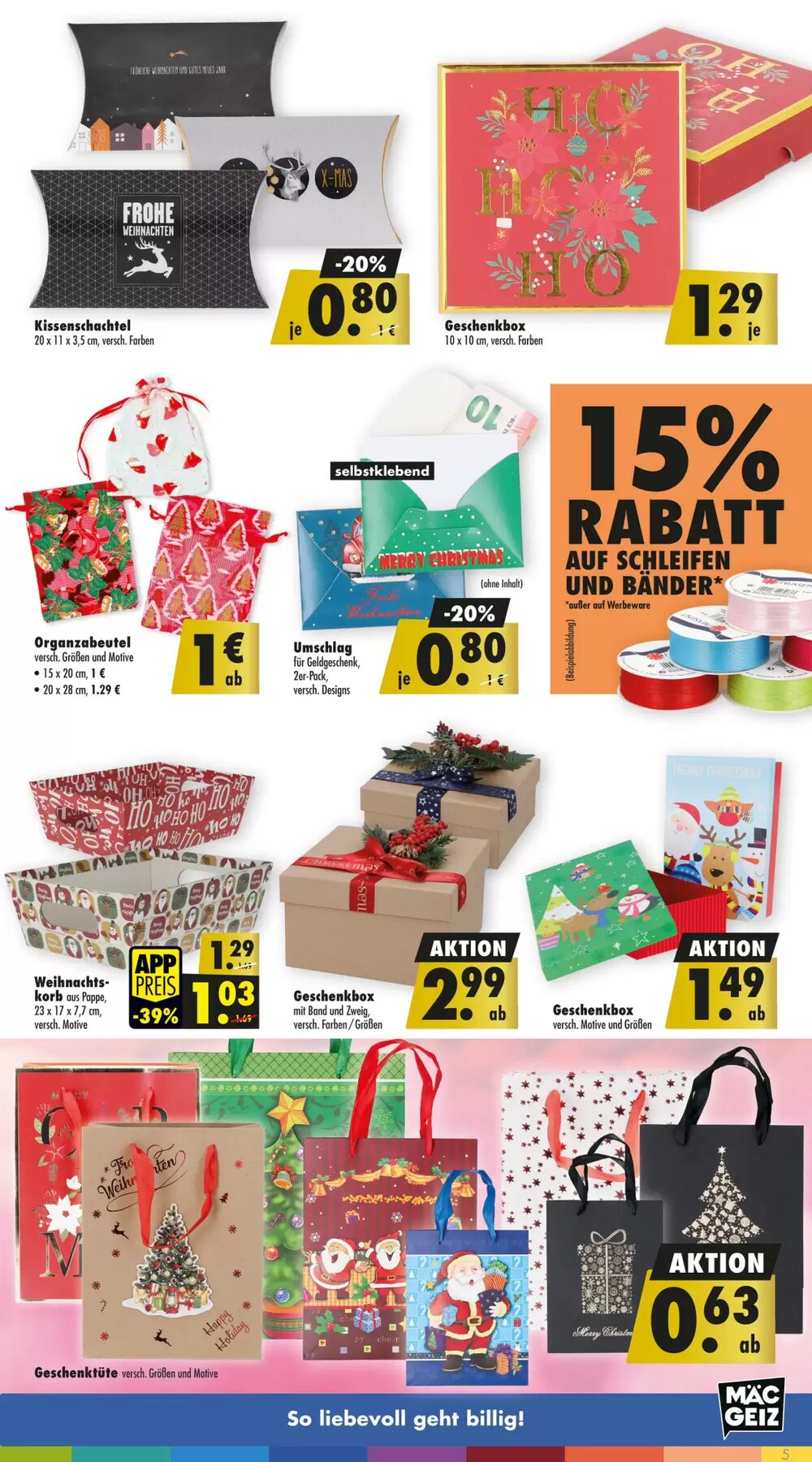 Mäc Geiz Prospekt (ab 15.12.2025) zum Blättern - Seite 5