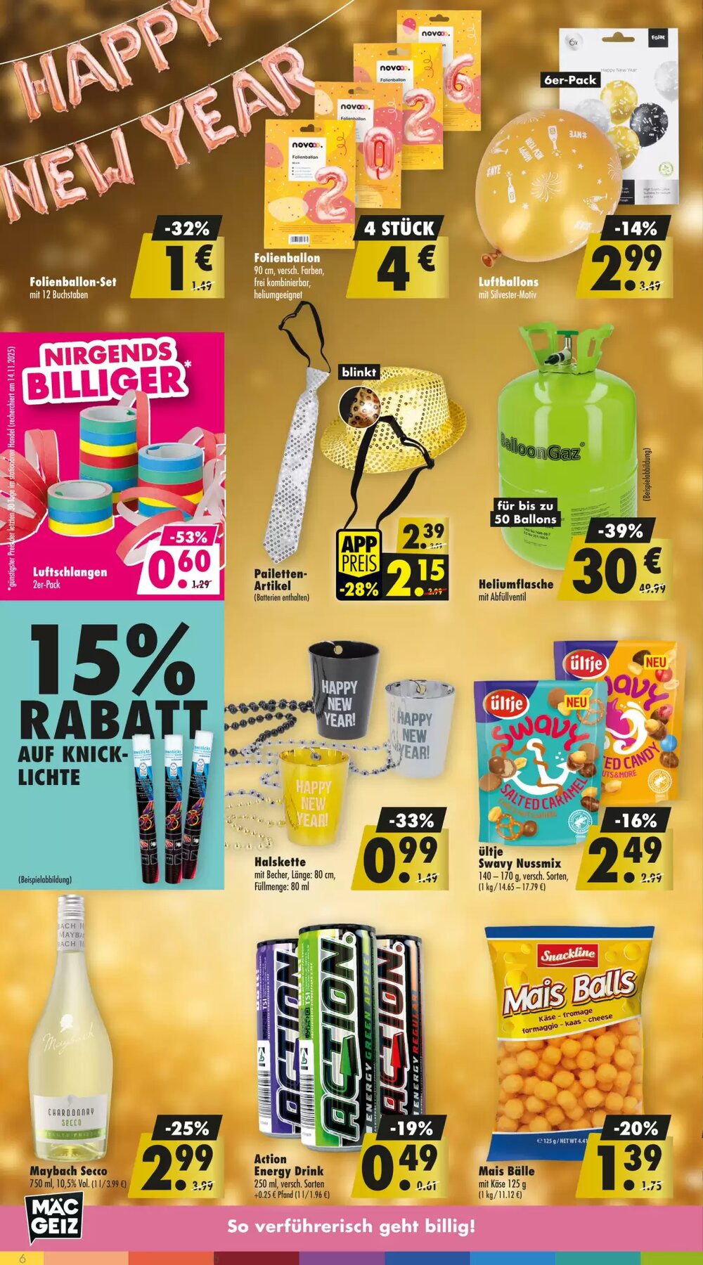 Mäc Geiz Prospekt (ab 15.12.2025) zum Blättern - Seite 6