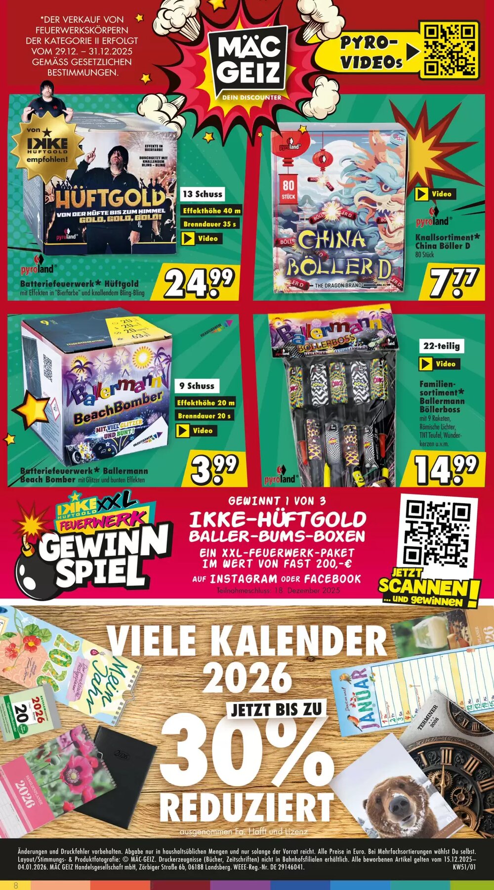 Mäc Geiz Prospekt (ab 15.12.2025) zum Blättern - Seite 8