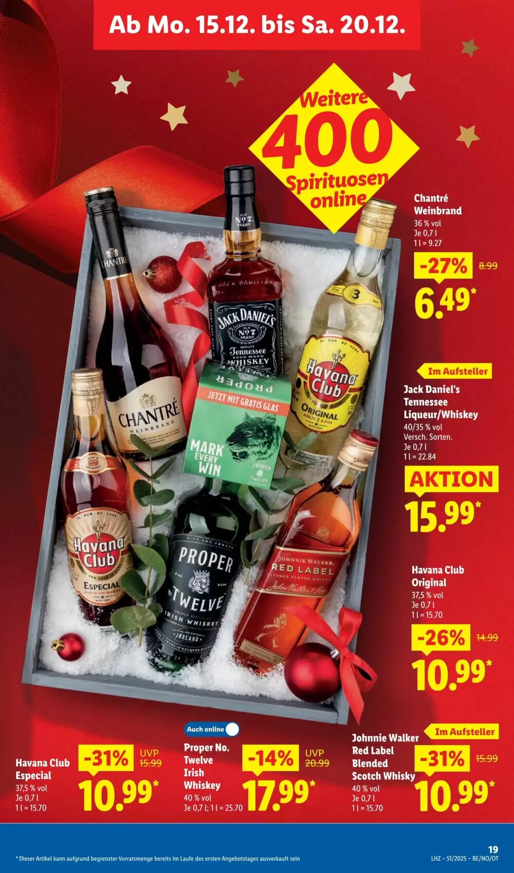 Lidl Prospekt (ab 15.12.2025) zum Blättern - Seite 31