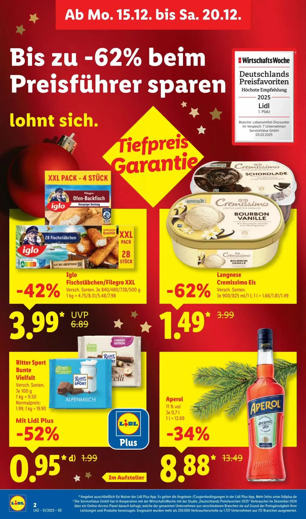 Lidl Prospekt (ab 15.12.2025) zum Blättern - Seite 8