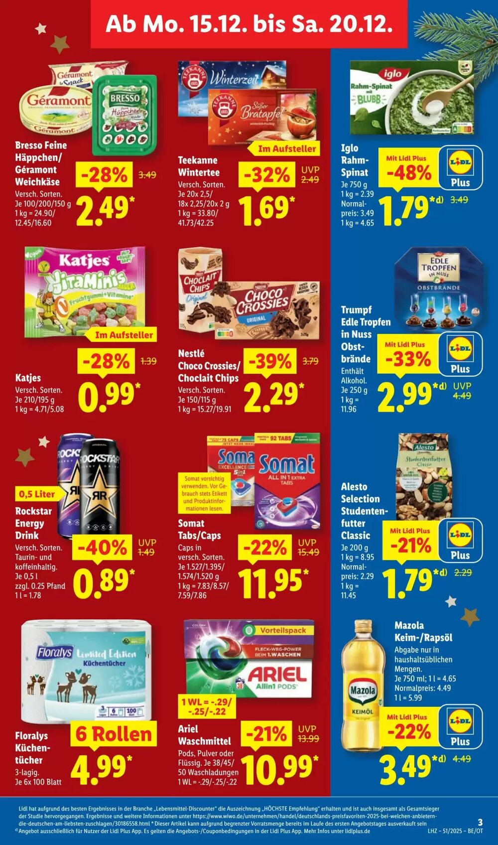 Lidl Prospekt (ab 15.12.2025) zum Blättern - Seite 9