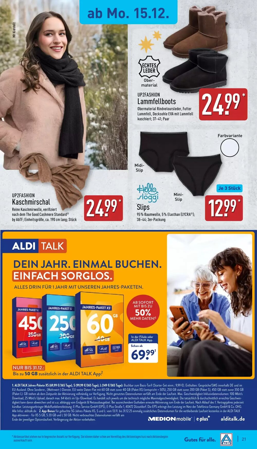 Aldi Nord Prospekt (ab 15.12.2025) zum Blättern - Seite 22