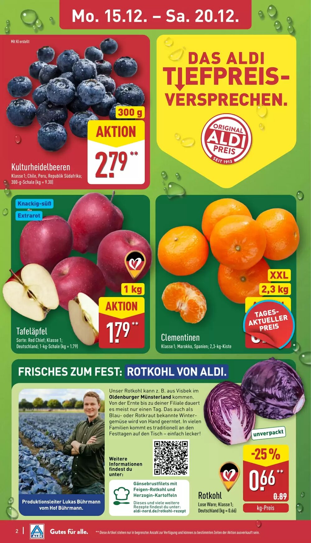 Aldi Nord Prospekt (ab 15.12.2025) zum Blättern - Seite 3