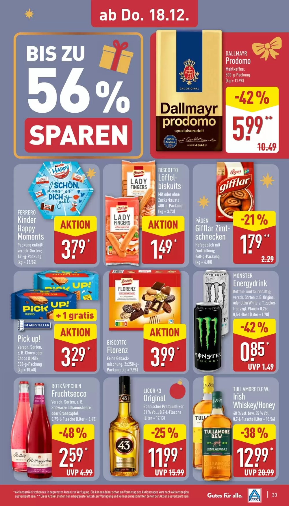 Aldi Nord Prospekt (ab 15.12.2025) zum Blättern - Seite 34