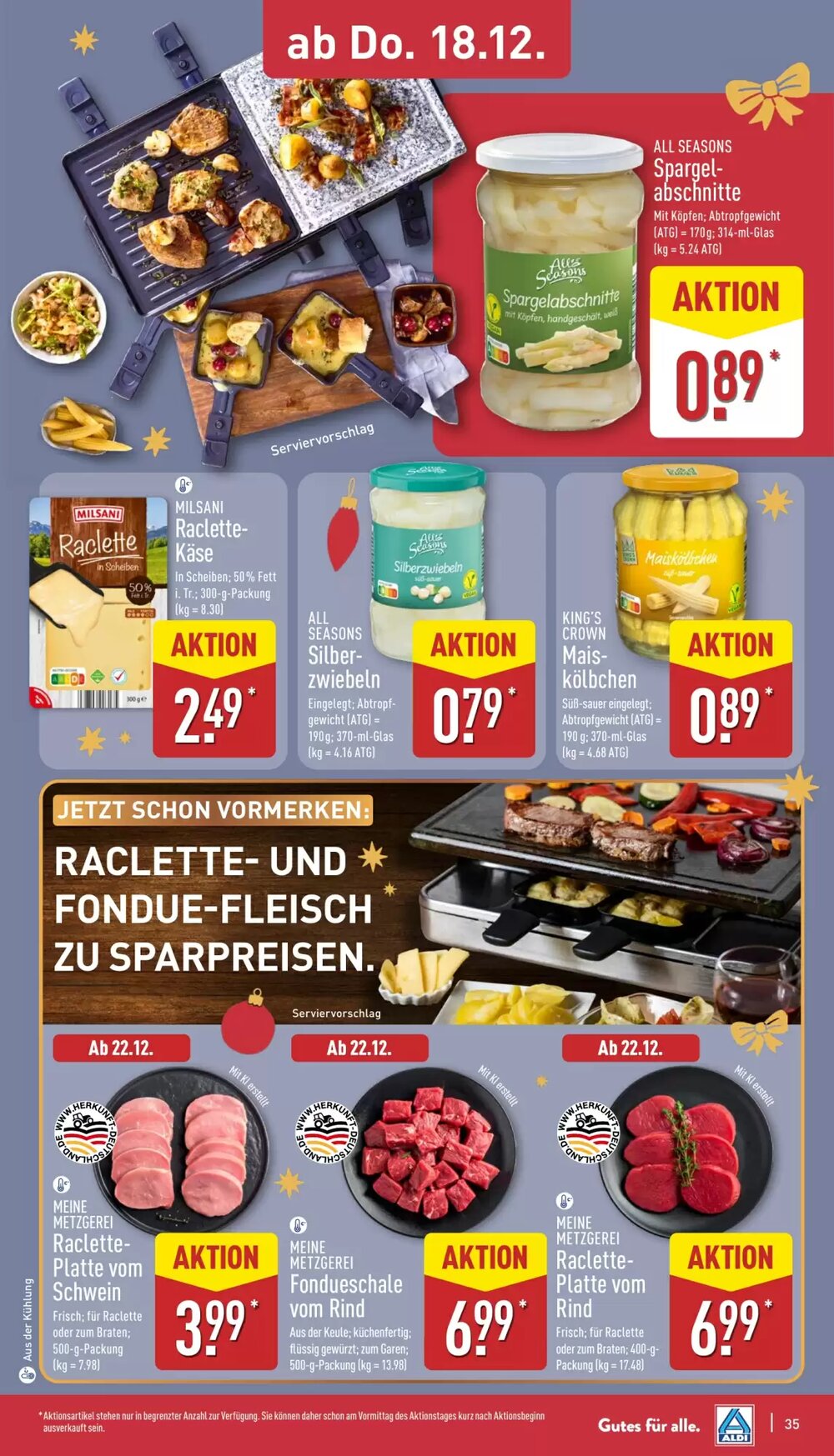 Aldi Nord Prospekt (ab 15.12.2025) zum Blättern - Seite 36