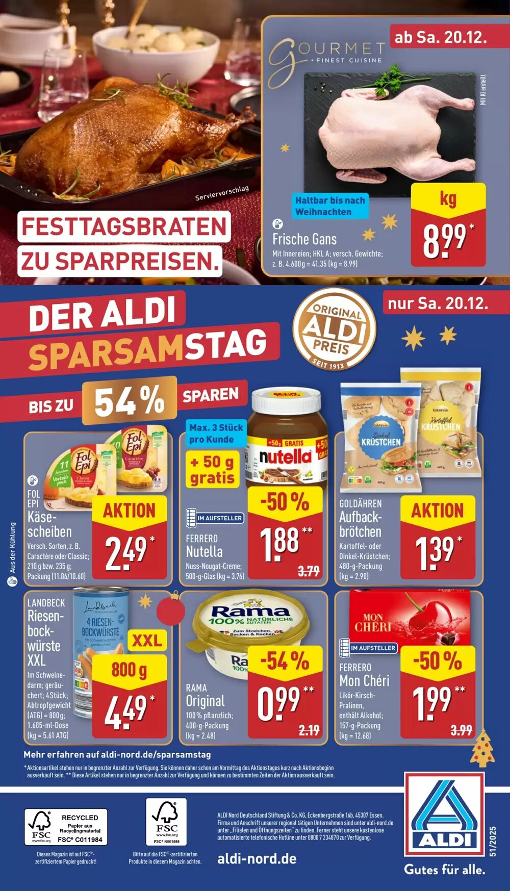 Aldi Nord Prospekt (ab 15.12.2025) zum Blättern - Seite 37