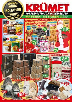 Krümet Sonderposten Prospekt (ab 15.12.2025) zum Blättern