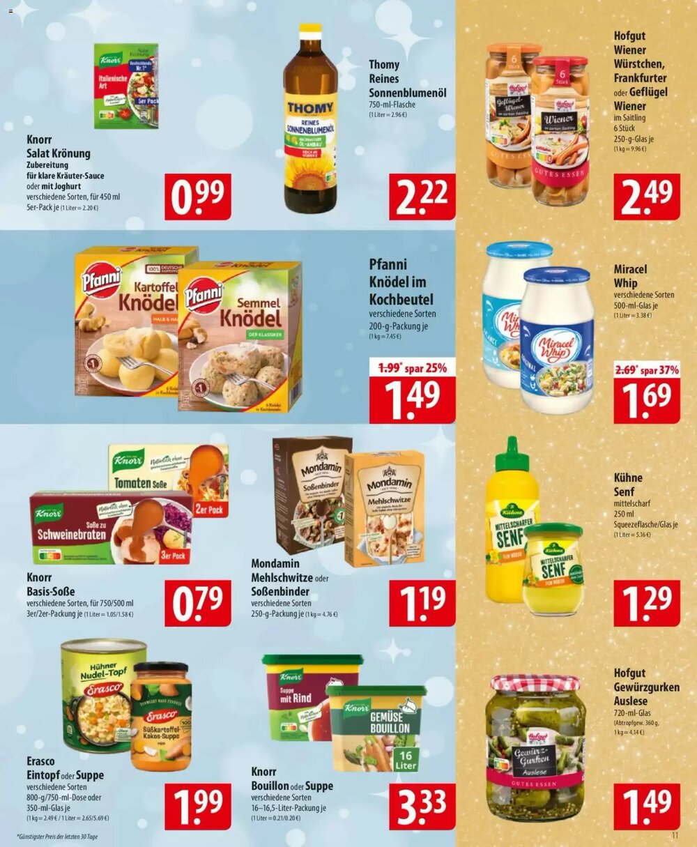 Famila Nord Ost Prospekt (ab 15.12.2025) zum Blättern - Seite 11