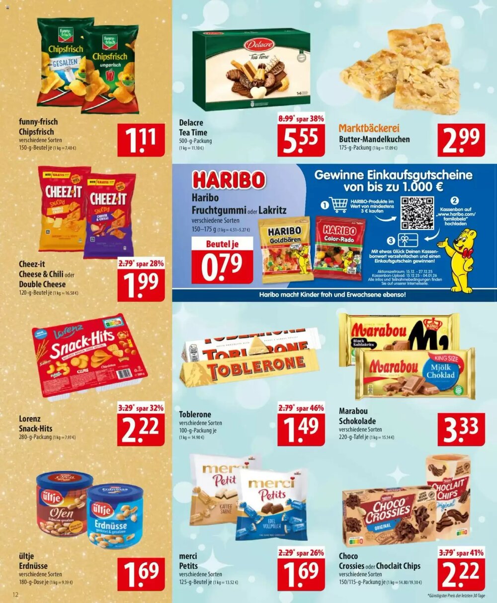 Famila Nord Ost Prospekt (ab 15.12.2025) zum Blättern - Seite 12