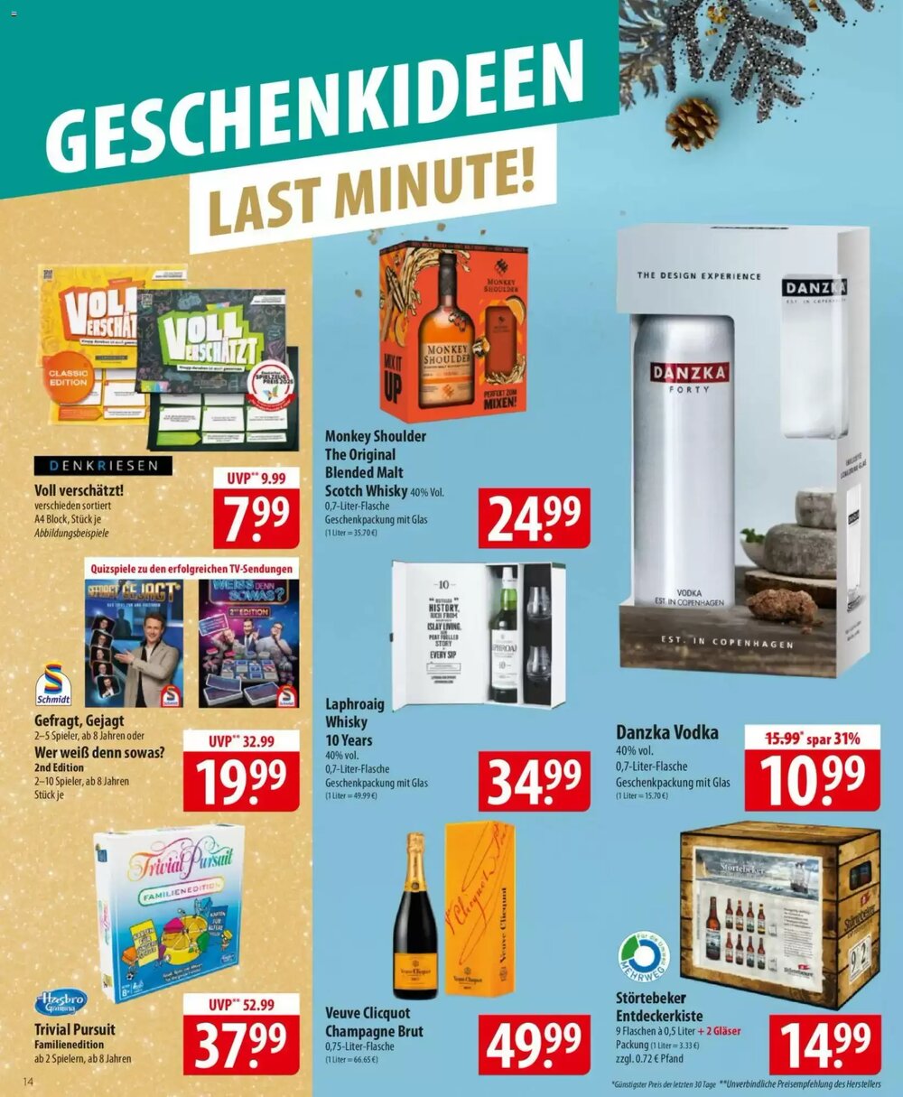 Famila Nord Ost Prospekt (ab 15.12.2025) zum Blättern - Seite 14