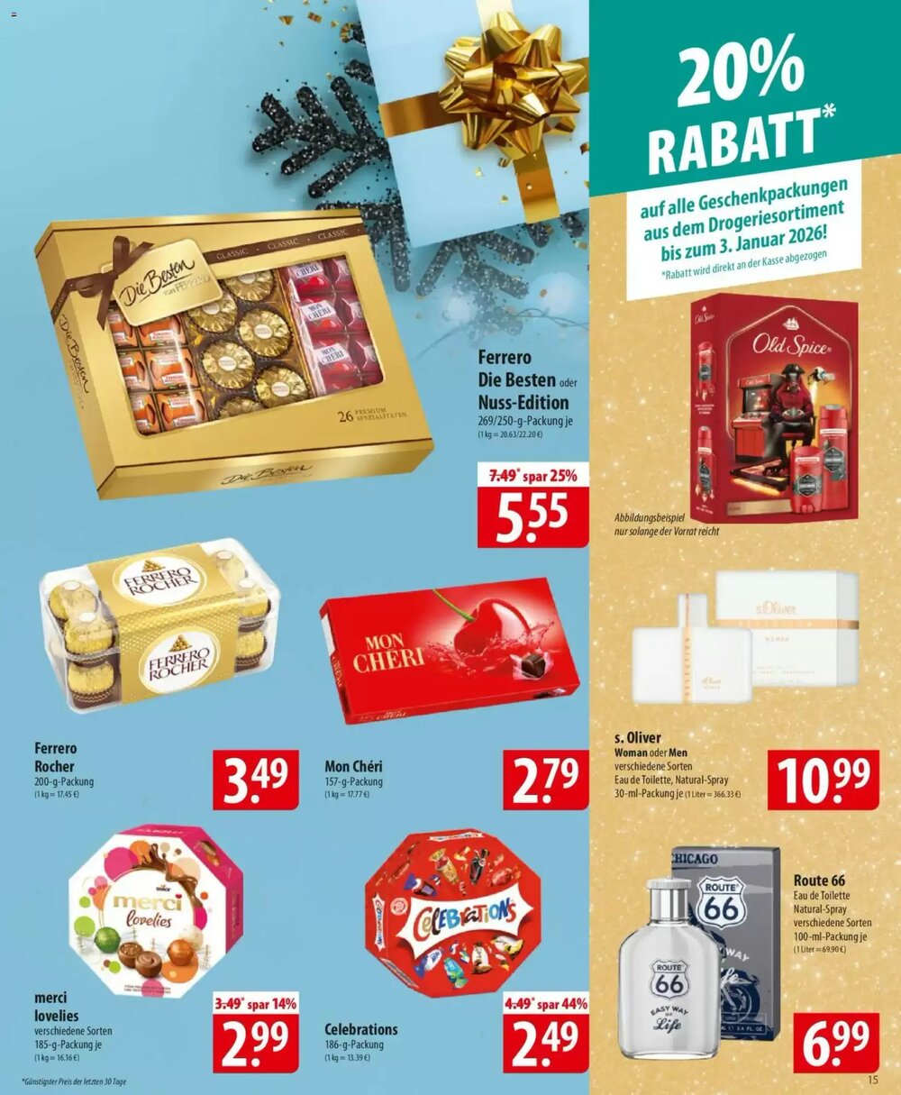 Famila Nord Ost Prospekt (ab 15.12.2025) zum Blättern - Seite 15