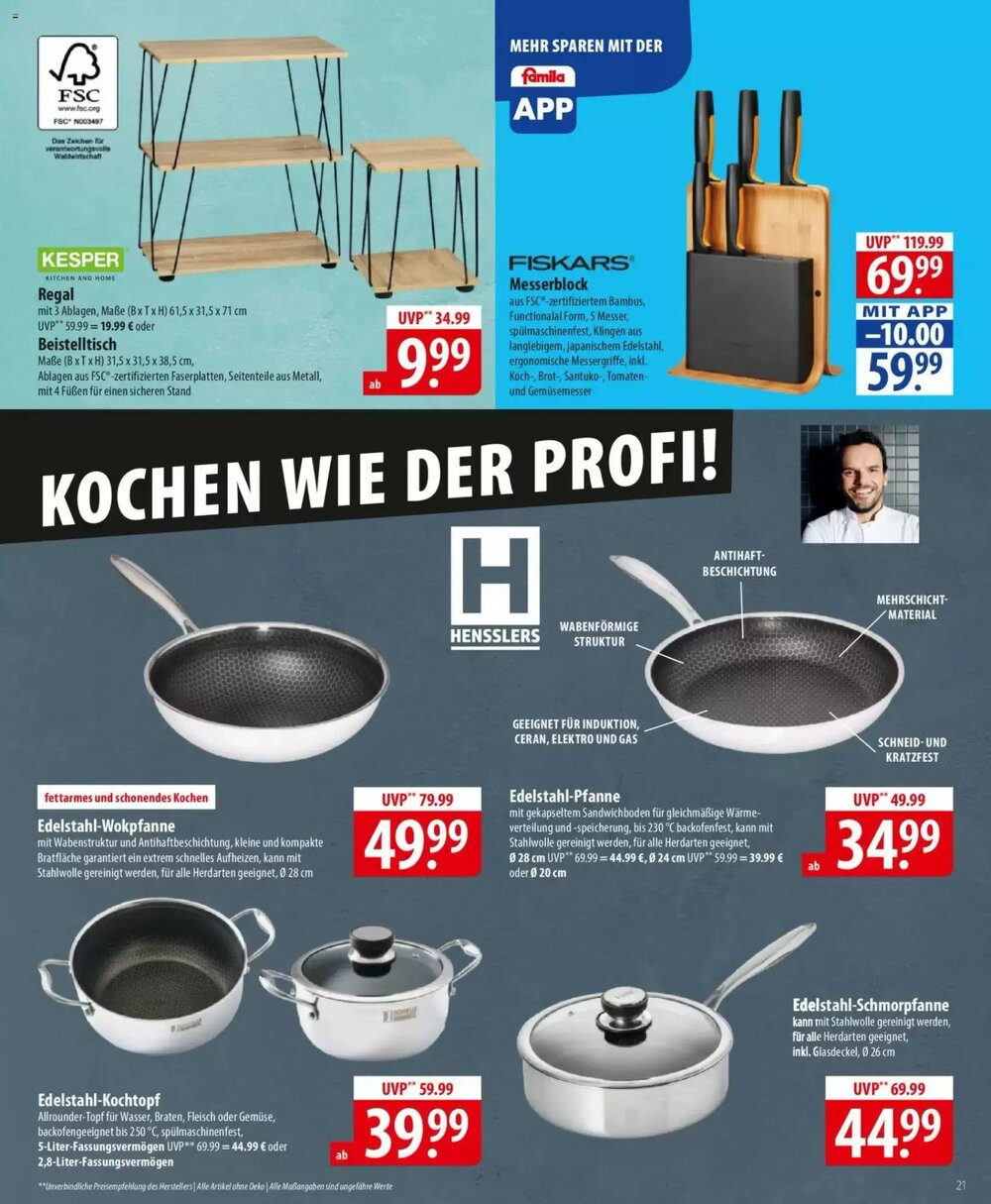 Famila Nord Ost Prospekt (ab 15.12.2025) zum Blättern - Seite 21