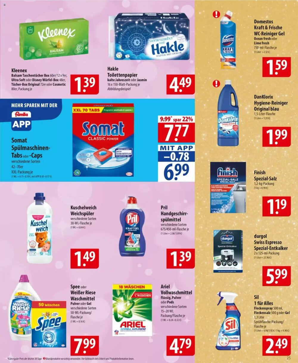 Famila Nord Ost Prospekt (ab 15.12.2025) zum Blättern - Seite 25