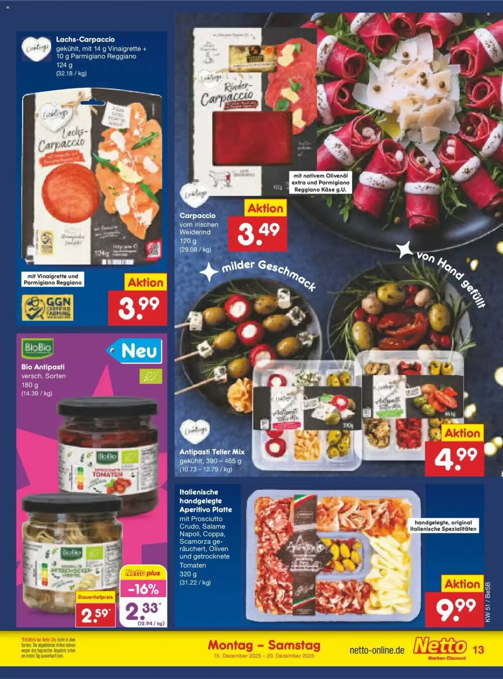 Netto Marken-Discount Prospekt (ab 15.12.2025) zum Blättern - Seite 13