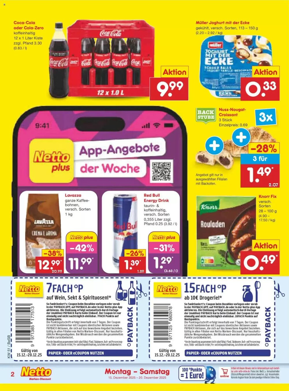 Netto Marken-Discount Prospekt (ab 15.12.2025) zum Blättern - Seite 2