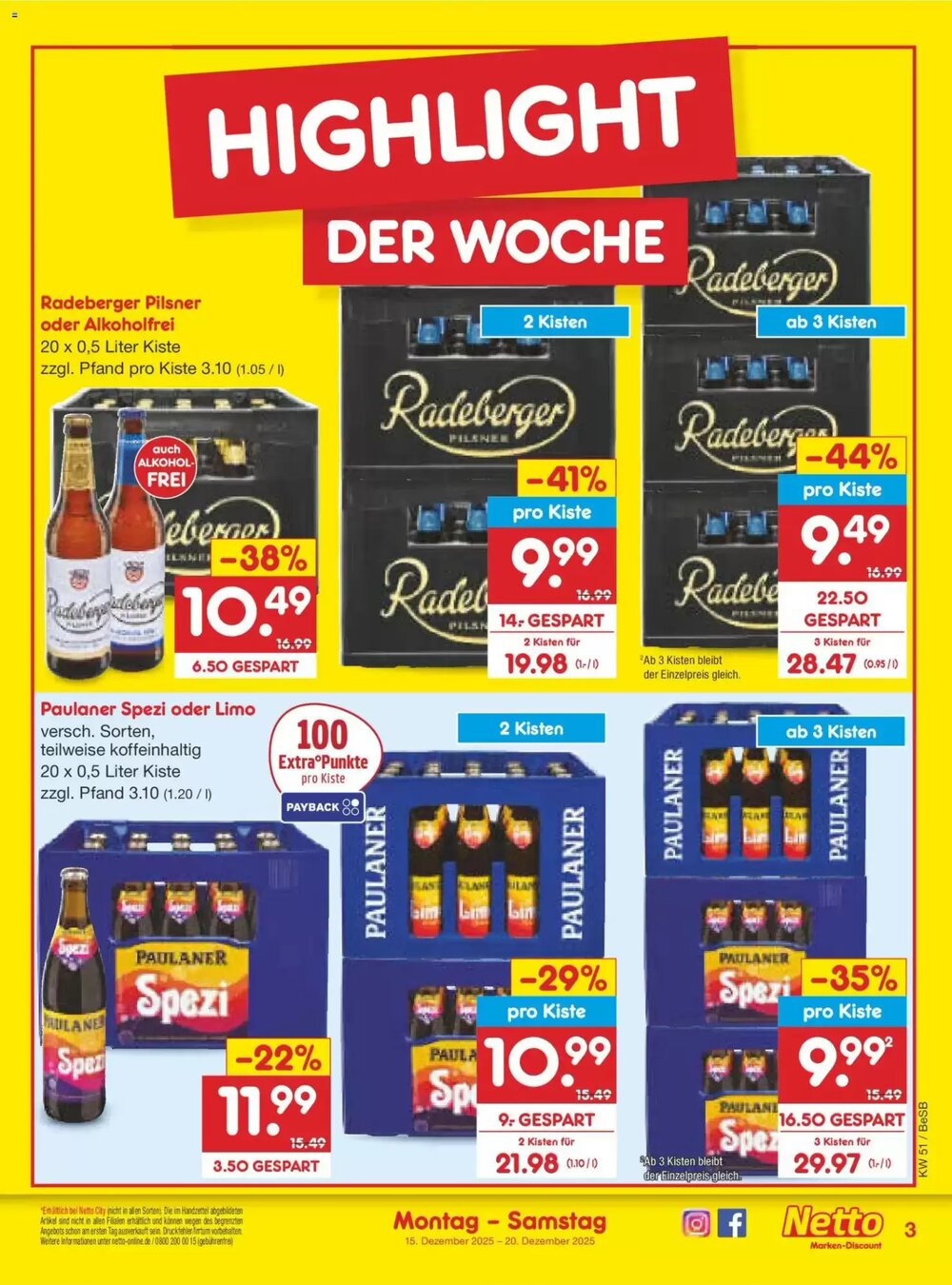 Netto Marken-Discount Prospekt (ab 15.12.2025) zum Blättern - Seite 3