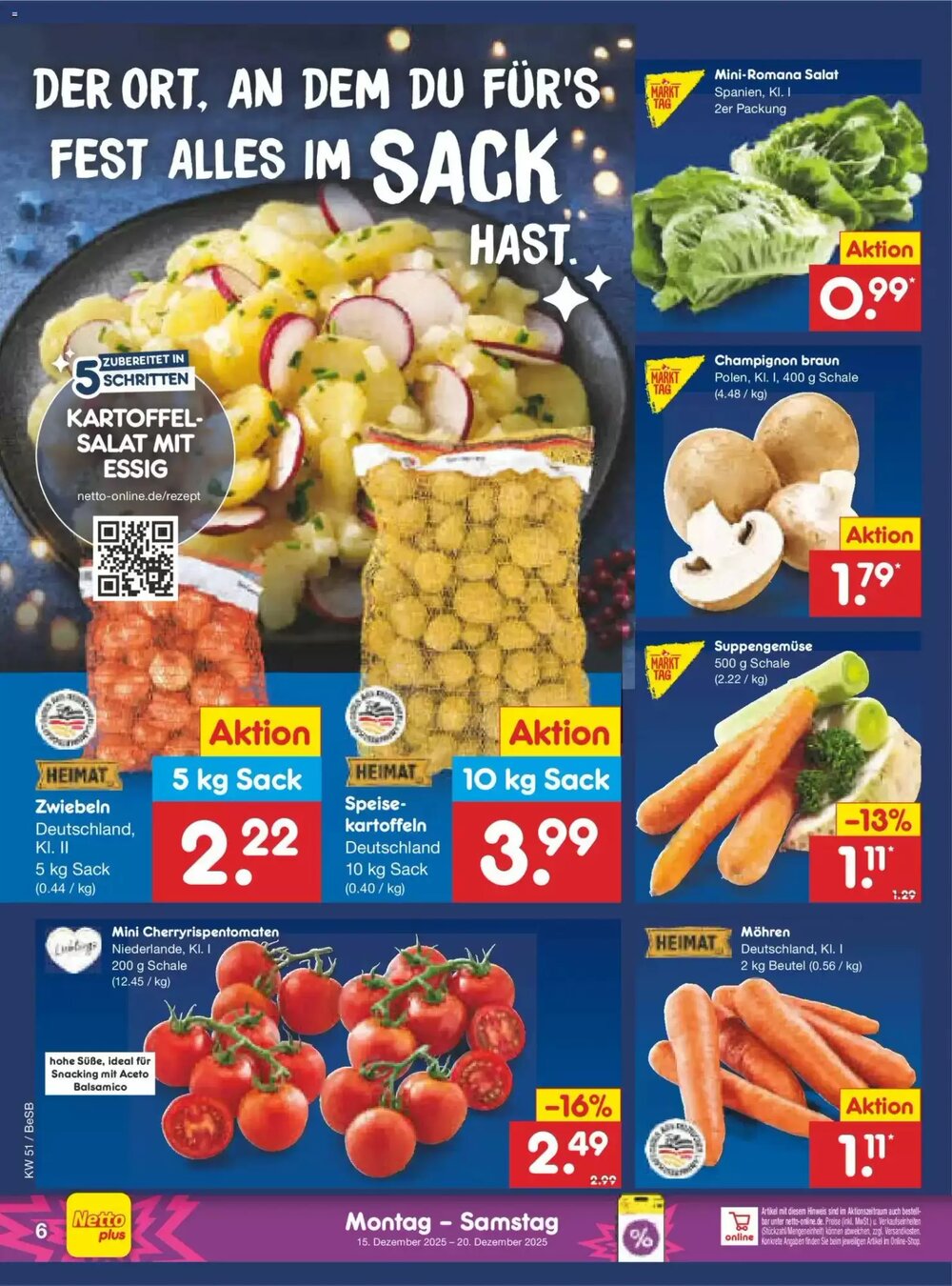 Netto Marken-Discount Prospekt (ab 15.12.2025) zum Blättern - Seite 6