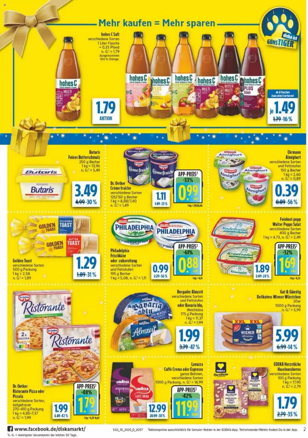 diska Prospekt (ab 15.12.2025) zum Blättern - Seite 2