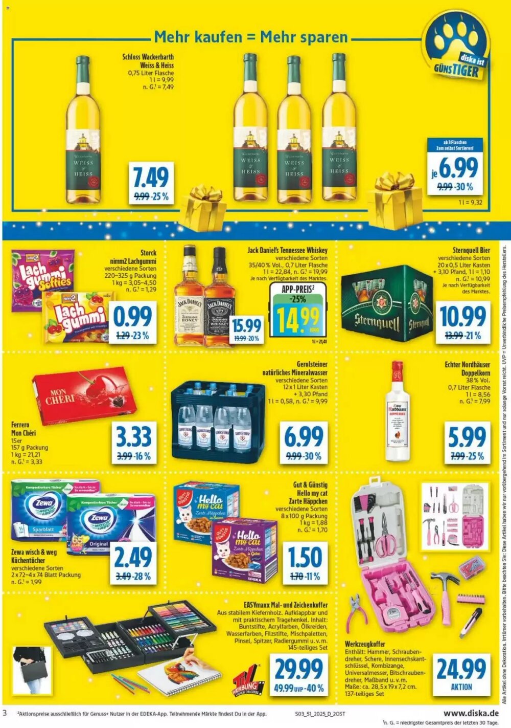 diska Prospekt (ab 15.12.2025) zum Blättern - Seite 3