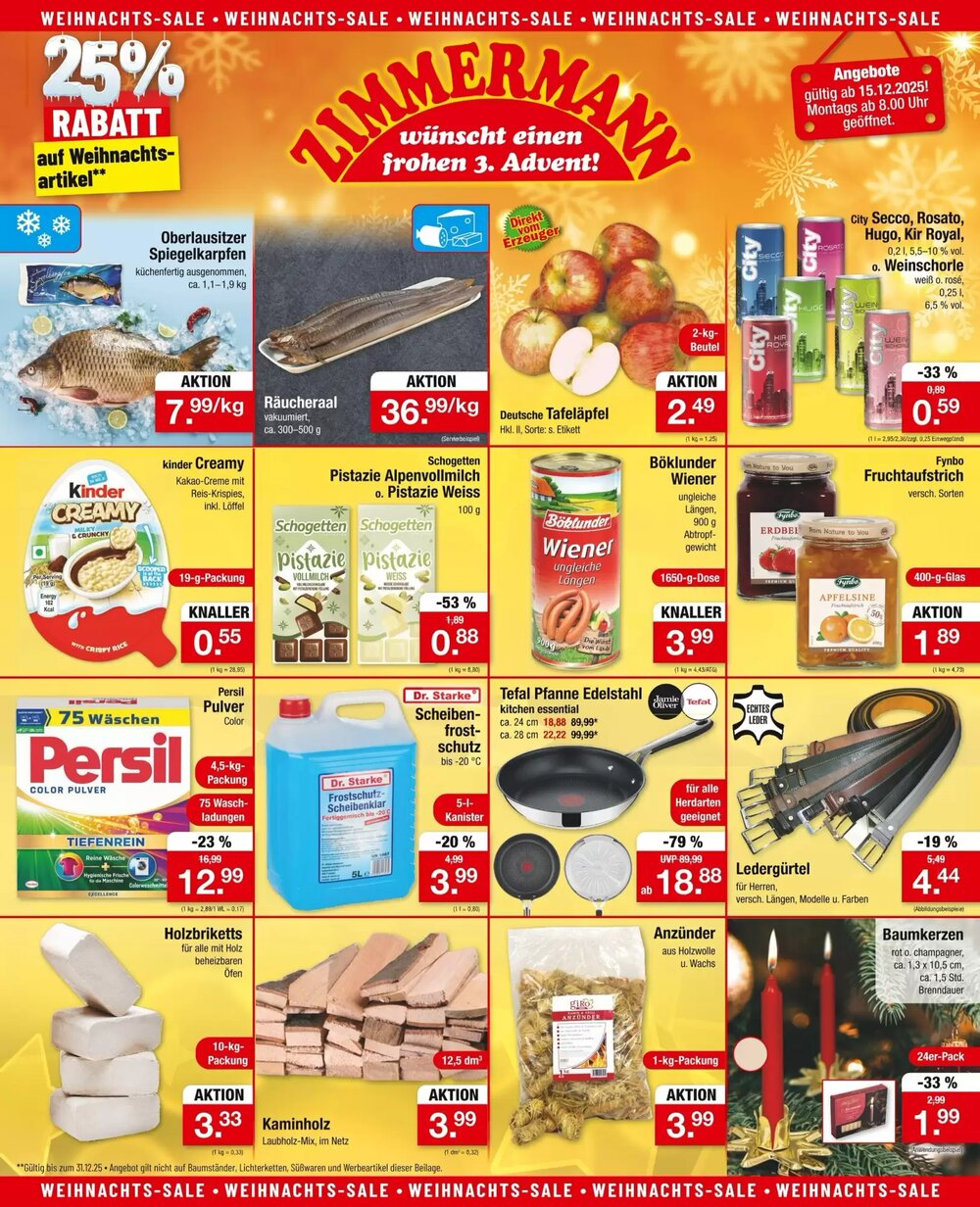 Zimmermann Prospekt (ab 15.12.2025) zum Blättern - Seite 1