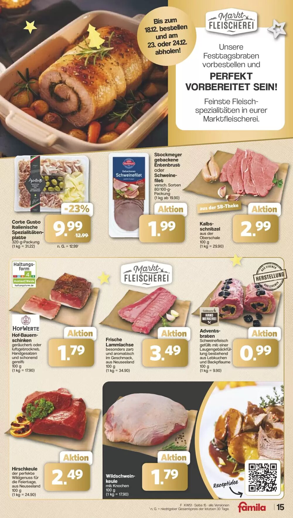Famila Nord West Prospekt (ab 15.12.2025) zum Blättern - Seite 17