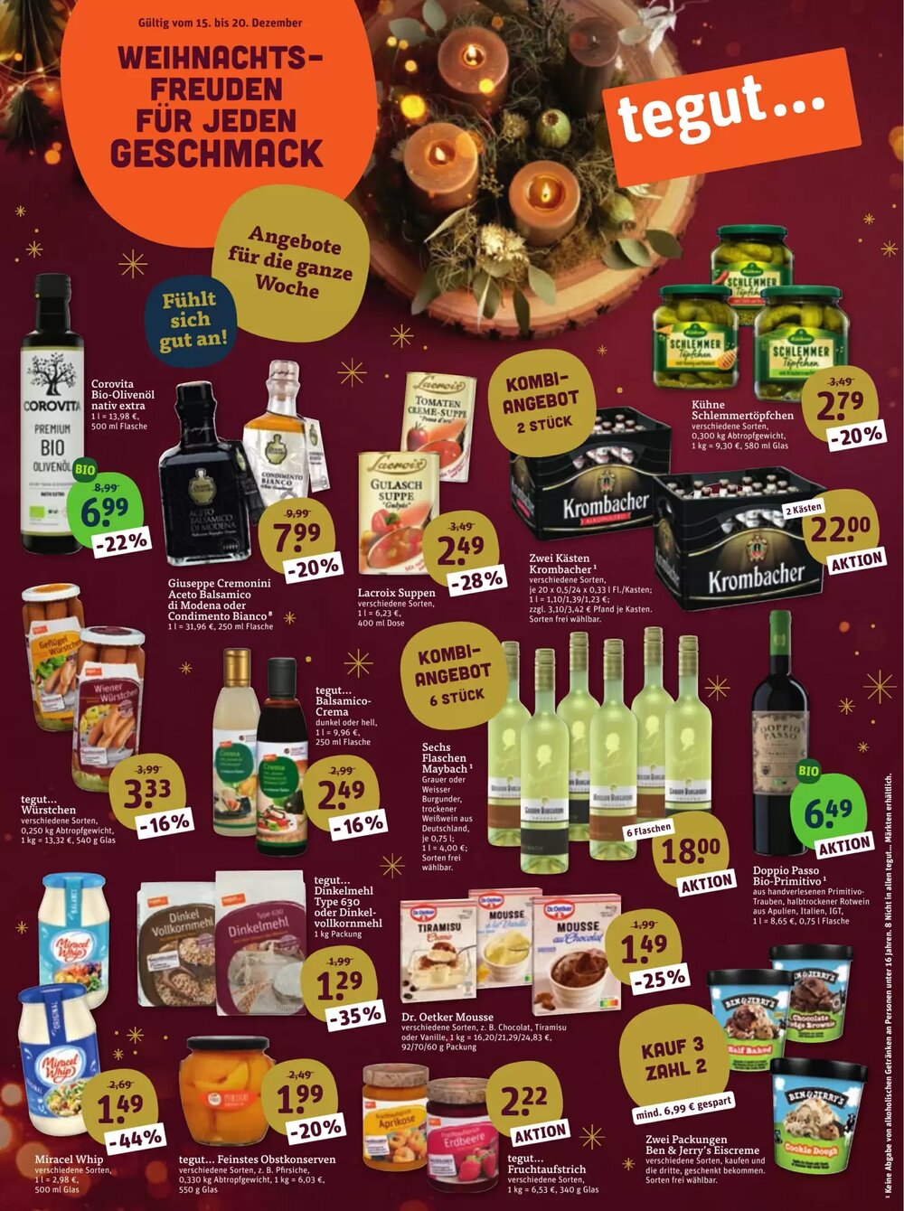 tegut Prospekt (ab 15.12.2025) zum Blättern - Seite 1