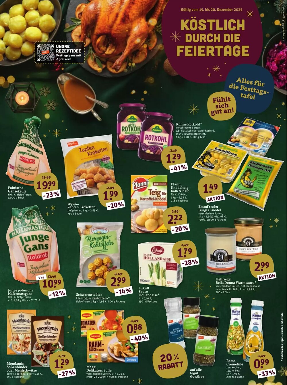 tegut Prospekt (ab 15.12.2025) zum Blättern - Seite 2