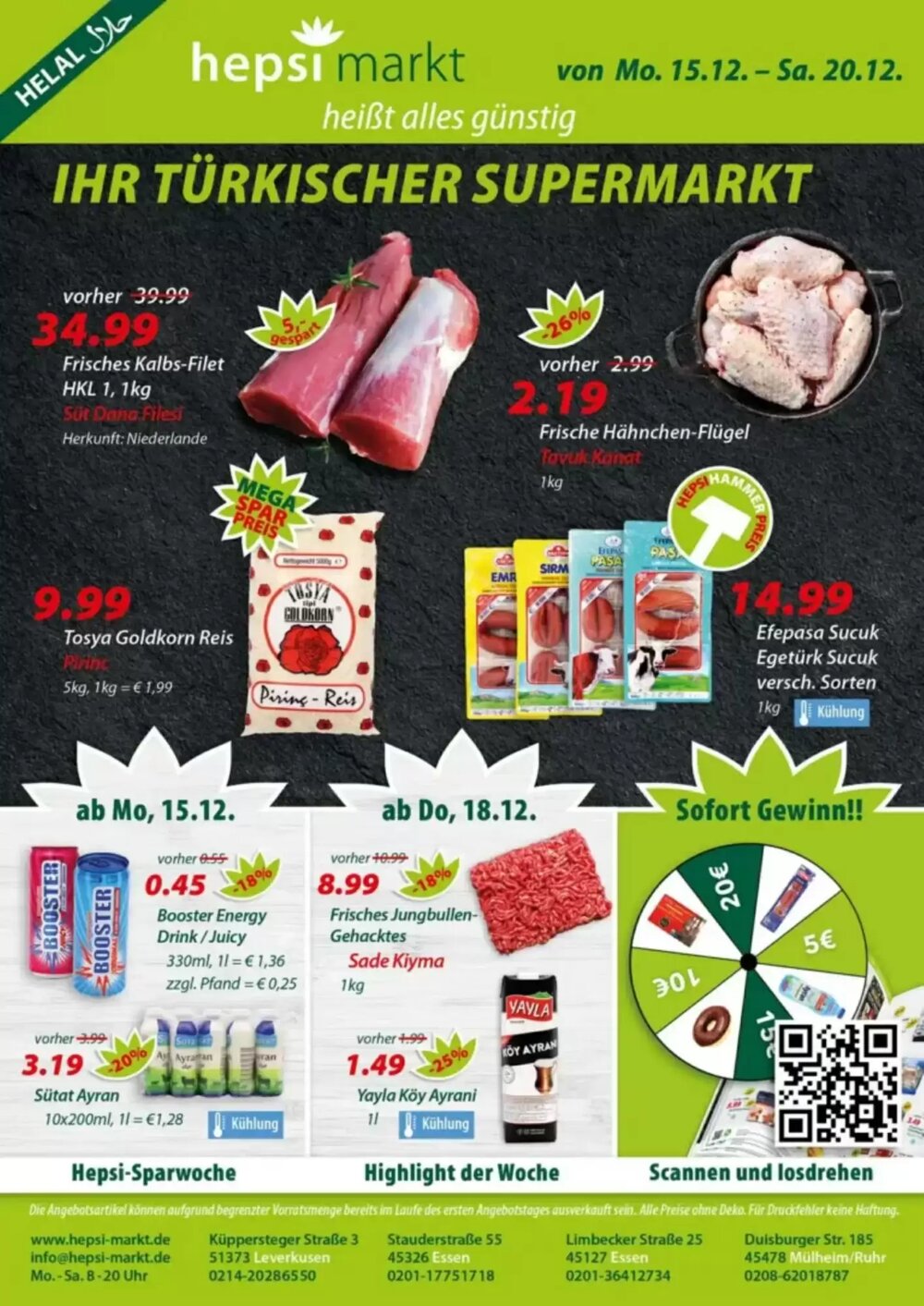 Hepsi-Markt Prospekt (ab 15.12.2025) zum Blättern - Seite 1