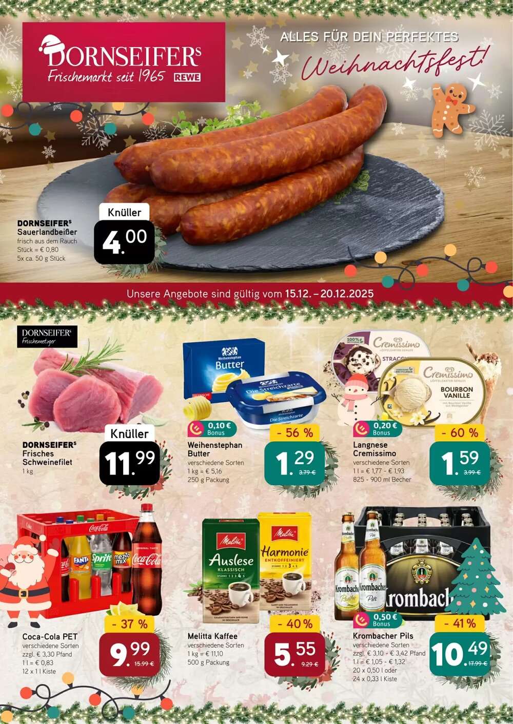 Dornseifer Prospekt (ab 15.12.2025) zum Blättern - Seite 1