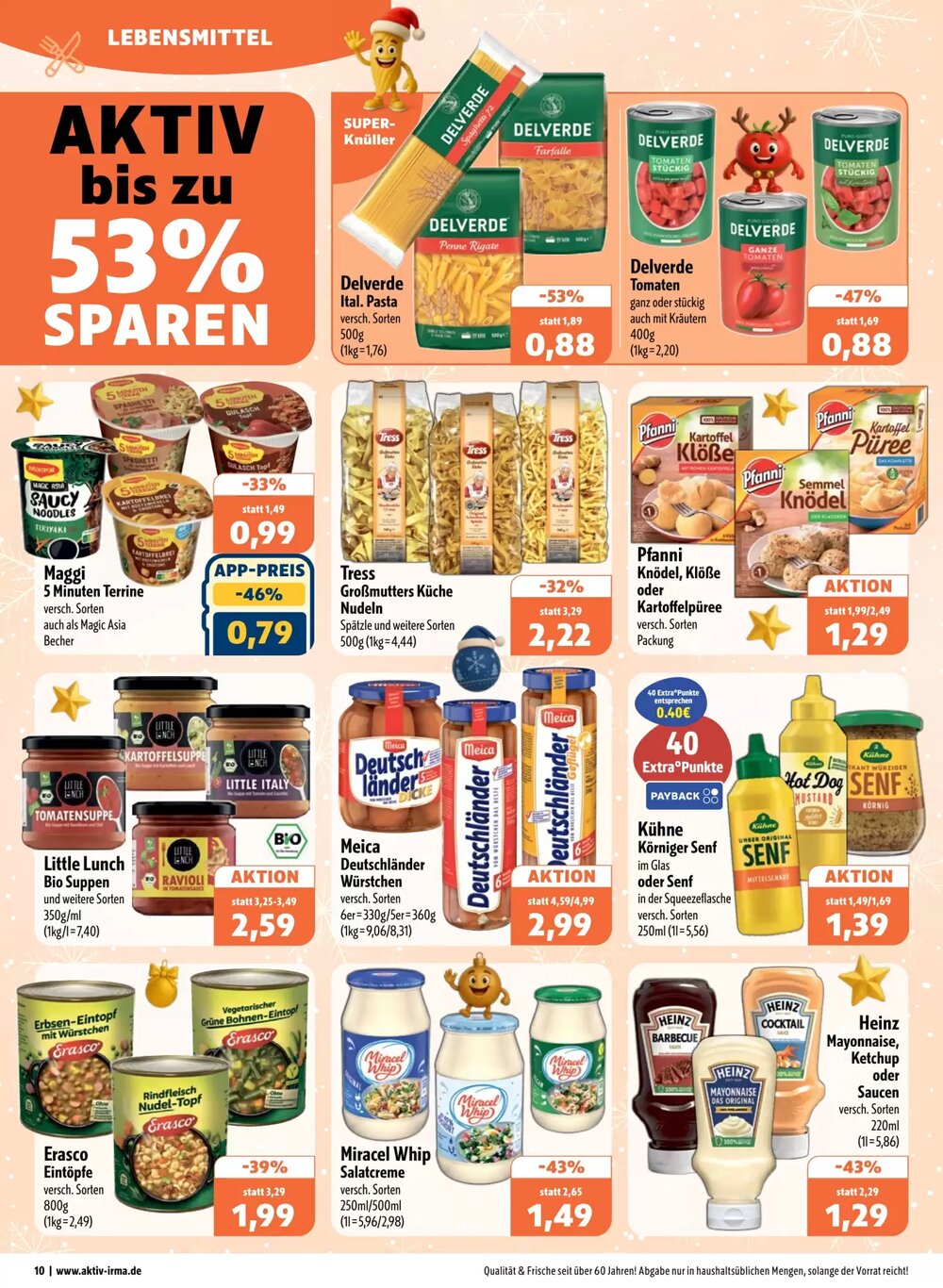 Aktiv Irma Prospekt (ab 15.12.2025) zum Blättern - Seite 10