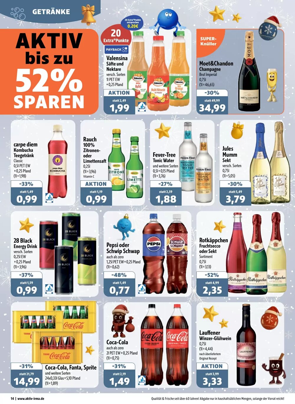 Aktiv Irma Prospekt (ab 15.12.2025) zum Blättern - Seite 14