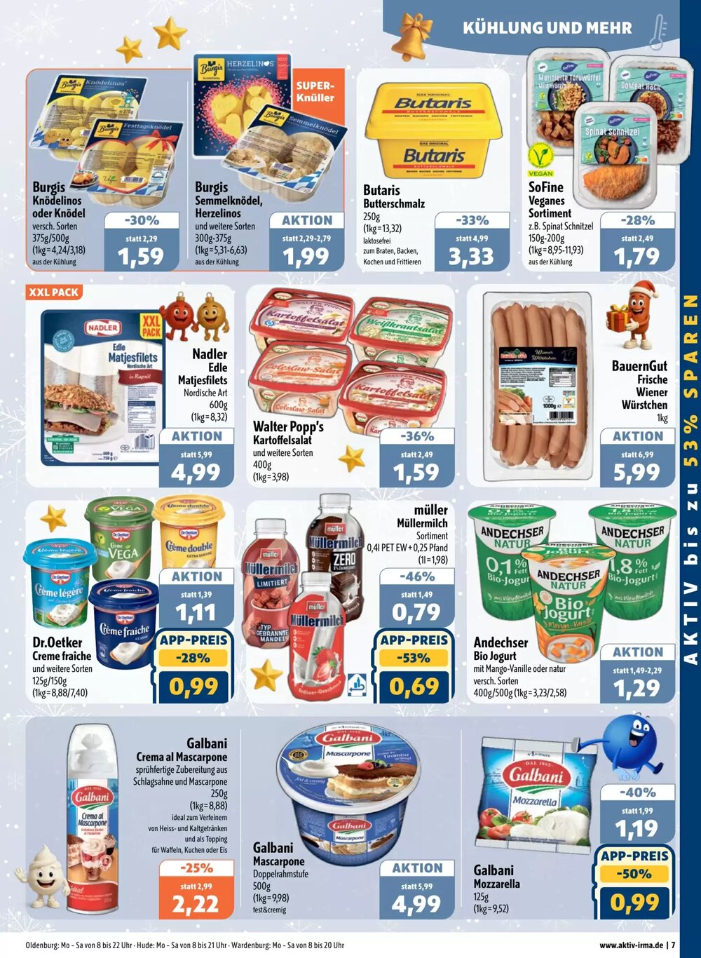 Aktiv Irma Prospekt (ab 15.12.2025) zum Blättern - Seite 7
