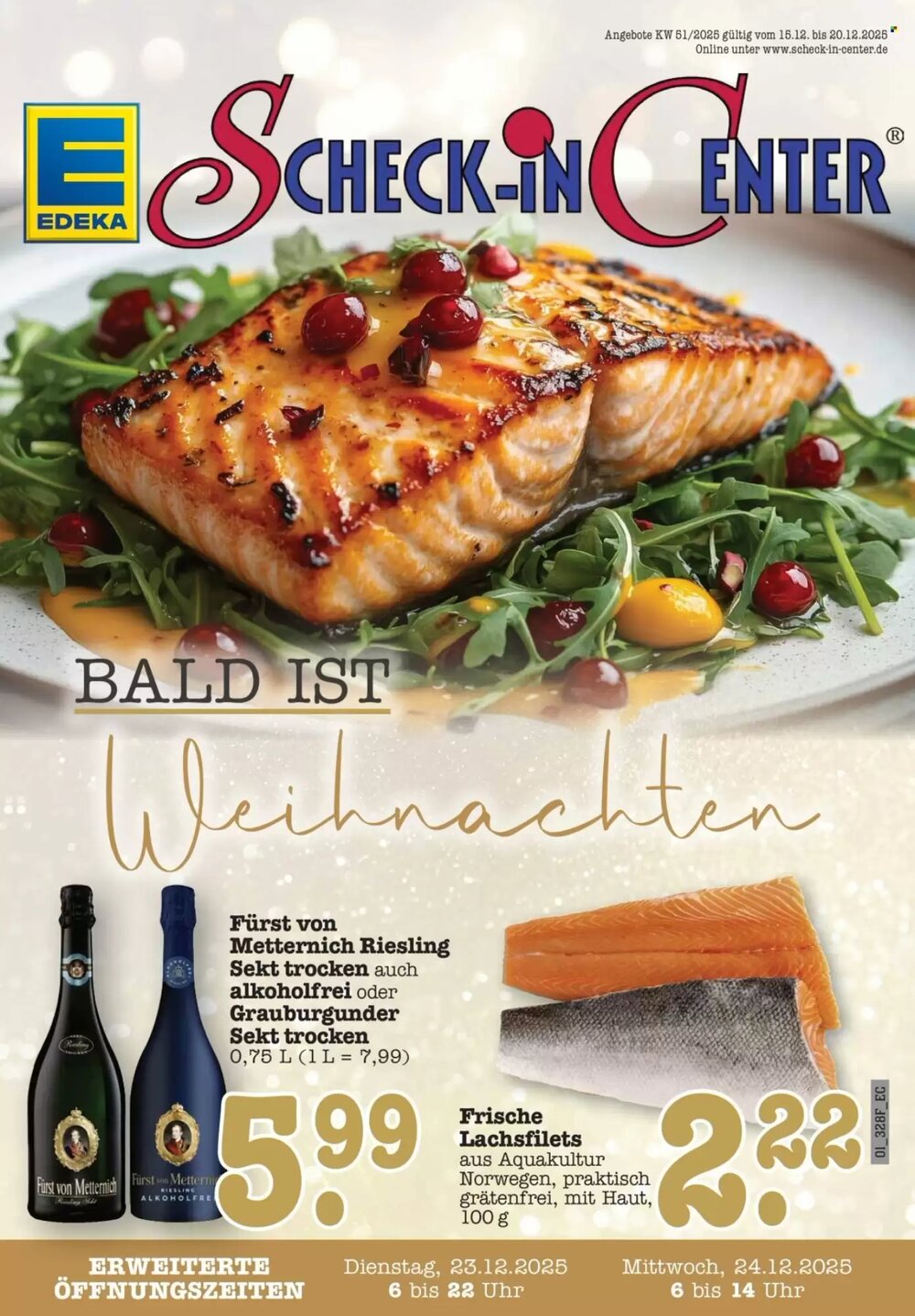 Scheck-in-Center Prospekt (ab 15.12.2025) zum Blättern - Seite 1