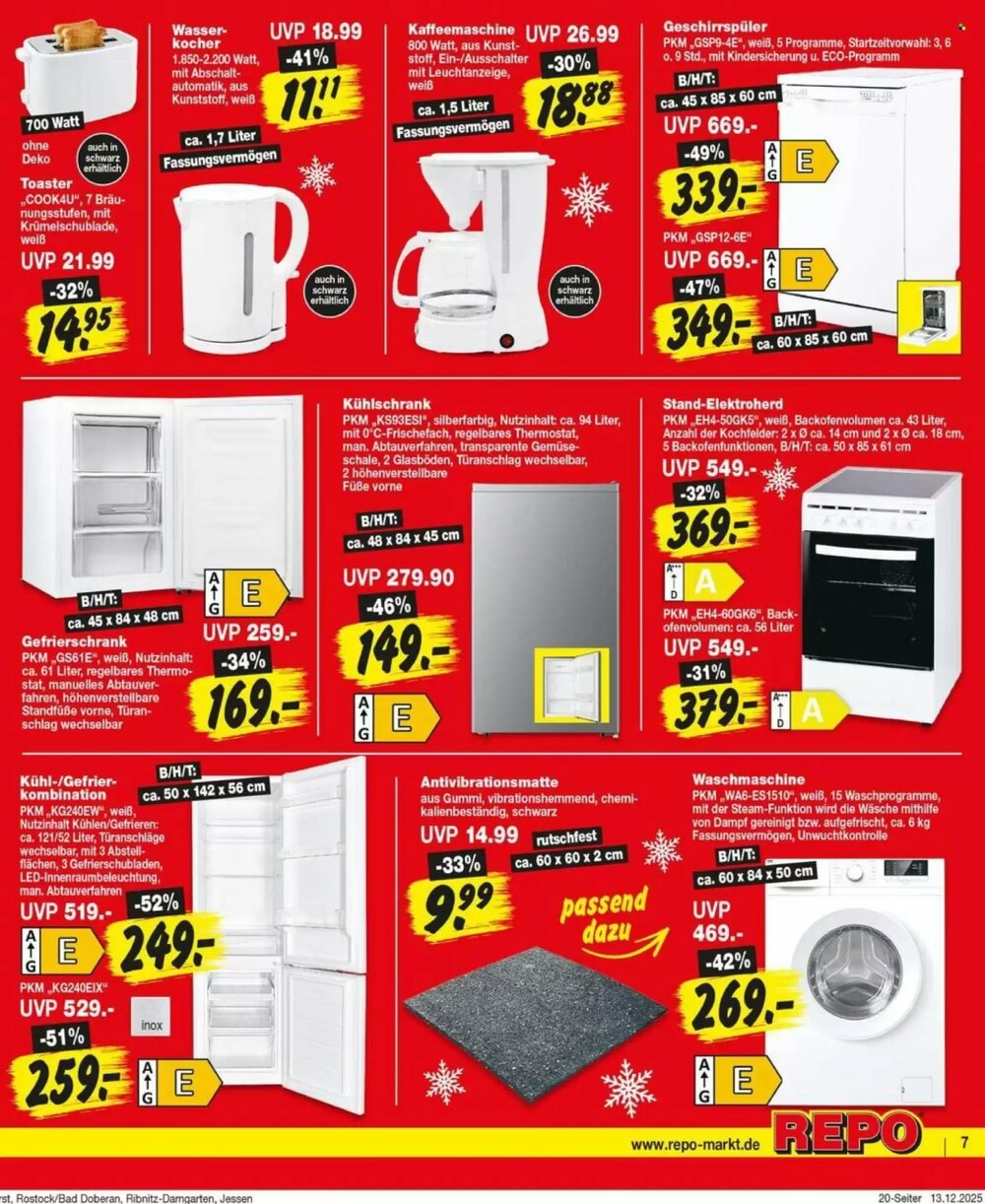 Repo Markt Prospekt (ab 15.12.2025) zum Blättern - Seite 7